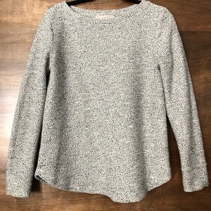 Loft Textured, Boatneck Sweater - S